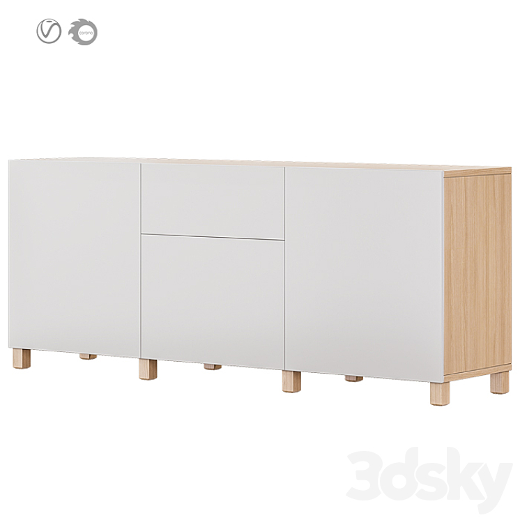 IKEA BESTA BESTO 2 3DS Max - thumbnail 2