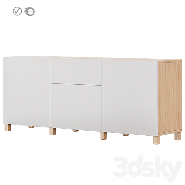 IKEA BESTA BESTO 2 3DSMax File - thumbnail 2