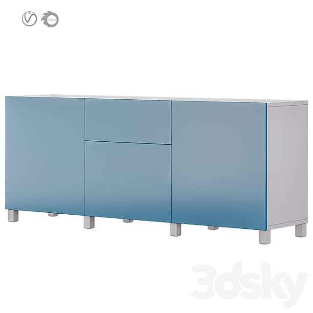 IKEA BESTA BESTO 2 3DSMax File - thumbnail 4