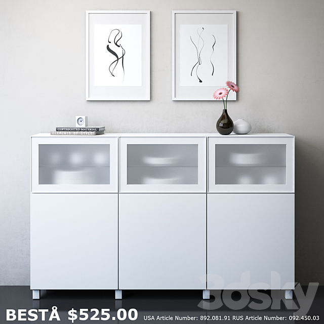 IKEA BESTA Storage 3DSMax File - thumbnail 1