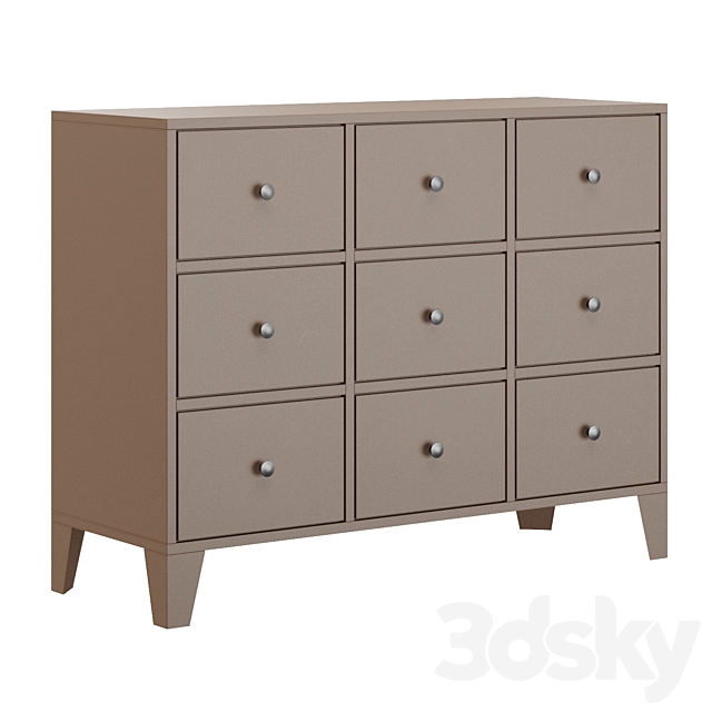 IKEA BRYGGJA cupboard 3DS Max Model - thumbnail 2