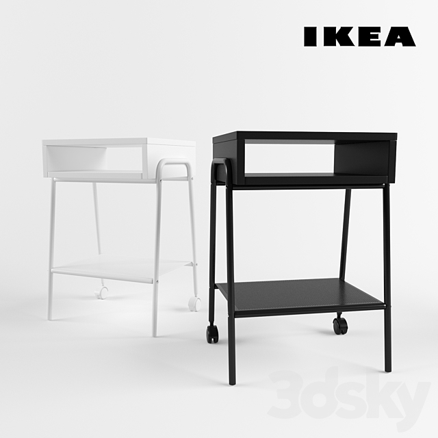 IKEA Curbstone Setskog and lamp Ingared 3DSMax File - thumbnail 2