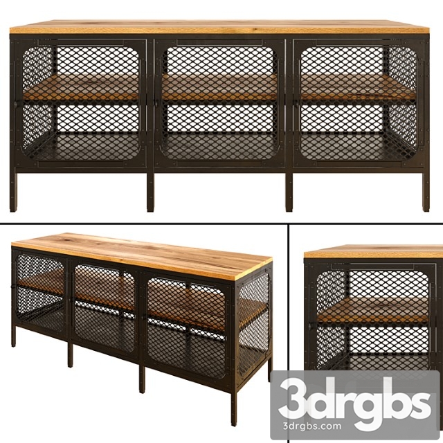 Ikea fjallbo tv bench 2 3dsmax Download - thumbnail 1