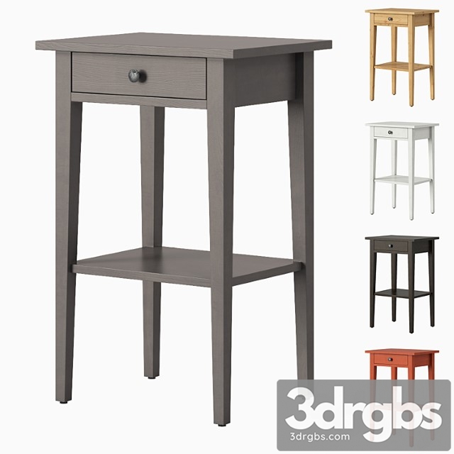 IKEA Hemnes Nightstand 3dsmax Download - thumbnail 1