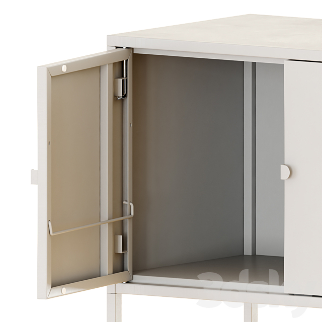 IKEA LIXHULT storage combination 3DS Max Model - thumbnail 2