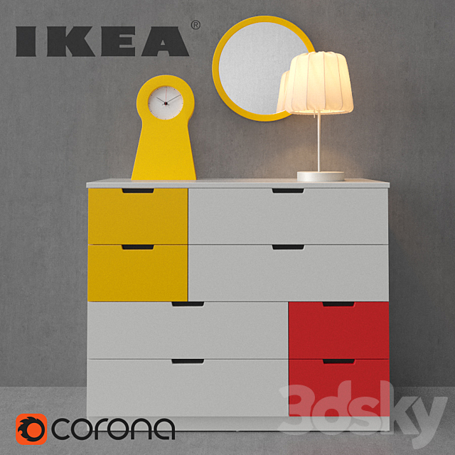 Ikea Nordli _ Langesund 3DSMax File - thumbnail 1