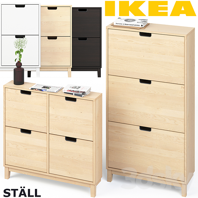 IKEA STALL (SET) SET 3DSMax File - thumbnail 1