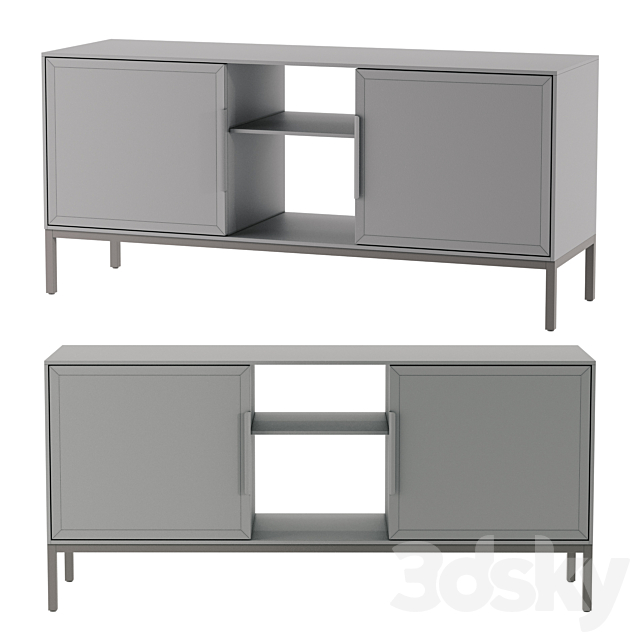 IKEA TULLSTOR TV cabinet 3ds Max - thumbnail 1