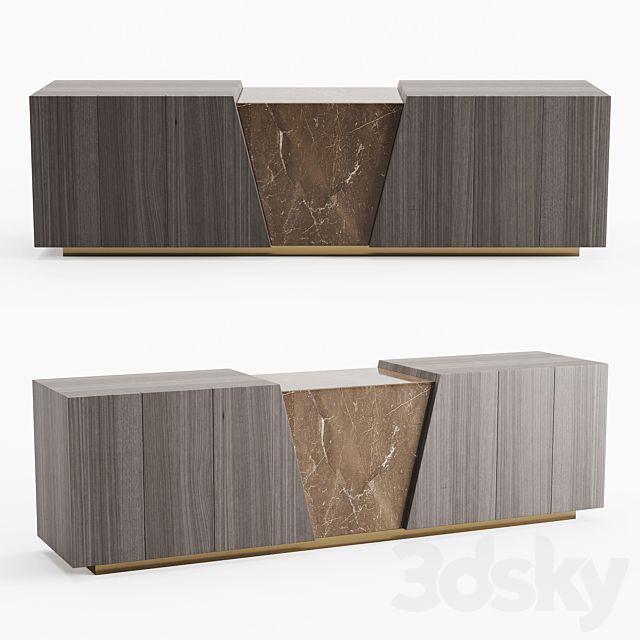 Inedito Asnaghi Horo Sideboard 3DSMax File - thumbnail 1