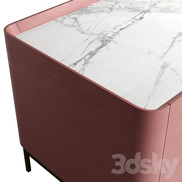 Iris chest of drawers 3DSMax File - thumbnail 4