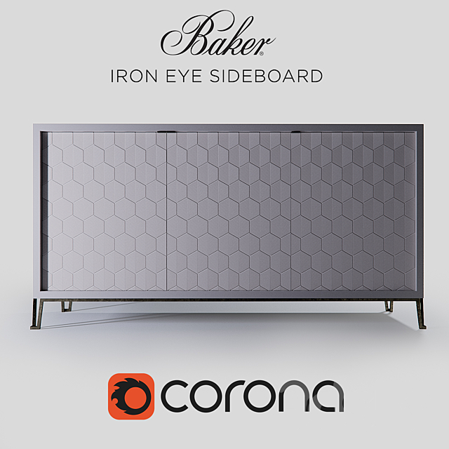 IRON EYE SIDEBOARD 3DSMax File - thumbnail 1