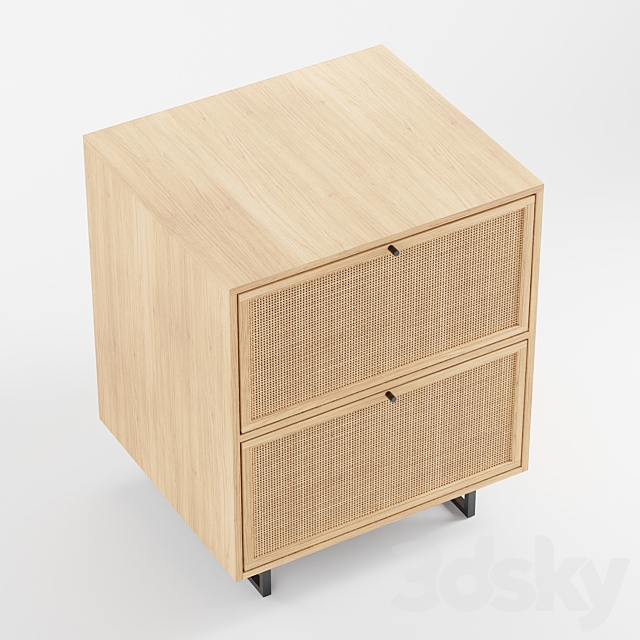 Ivy Filing Cabinet 3DS Max Model - thumbnail 3