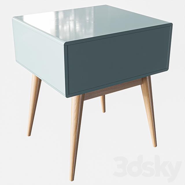 Jimi bedside table 3DSMax File - thumbnail 4