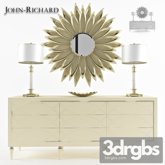 John Richard Avery Apartment 3dsmax Download - thumbnail 1