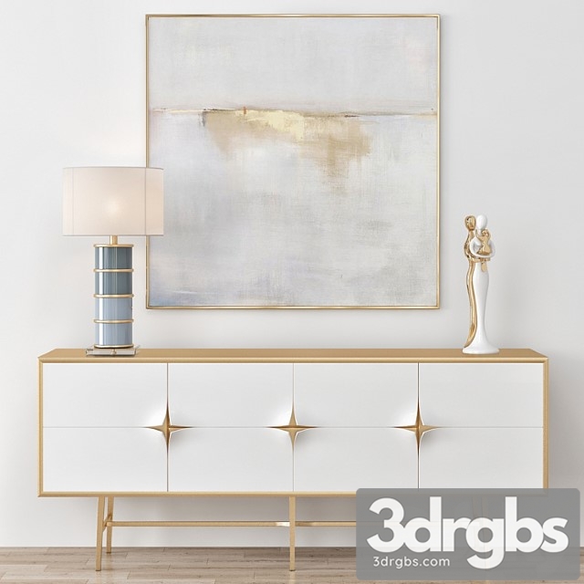 John richard buffet sideboard 2 3dsmax Download - thumbnail 1