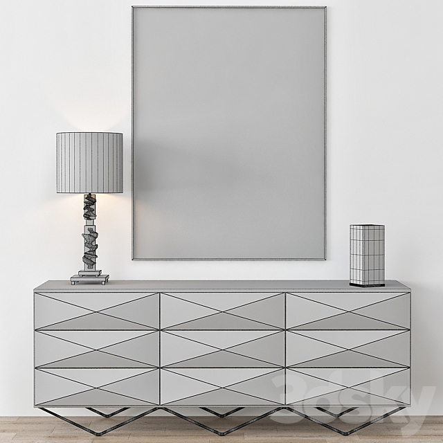 John-Richard Chelsea Sideboard 3DSMax File - thumbnail 2