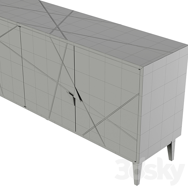 Jonathan Charles Casual Sideboard 3DSMax File - thumbnail 5