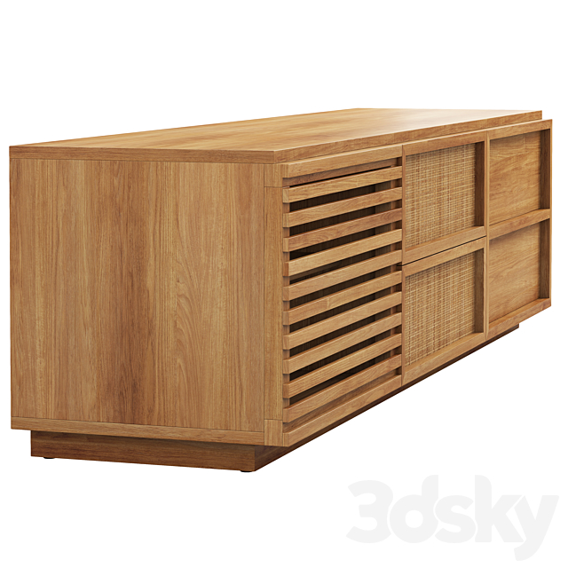 Joybird Lois Media Console 3DSMax File - thumbnail 3