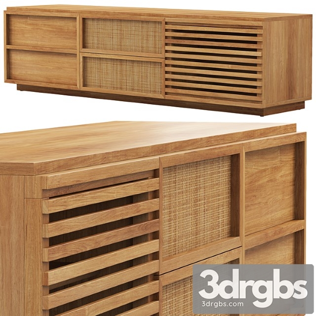 Joybird lois media console - thumbnail 1