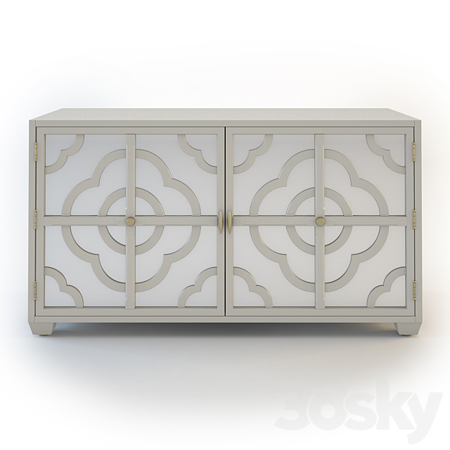 Julian Chichester ANNA 2 DOOR LOW CABINET 3ds Max - thumbnail 1