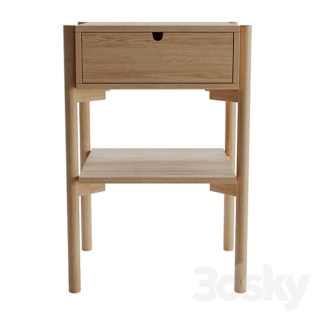 JYSK DALBY BEDSIDE TABLE 3DSMax File - thumbnail 2