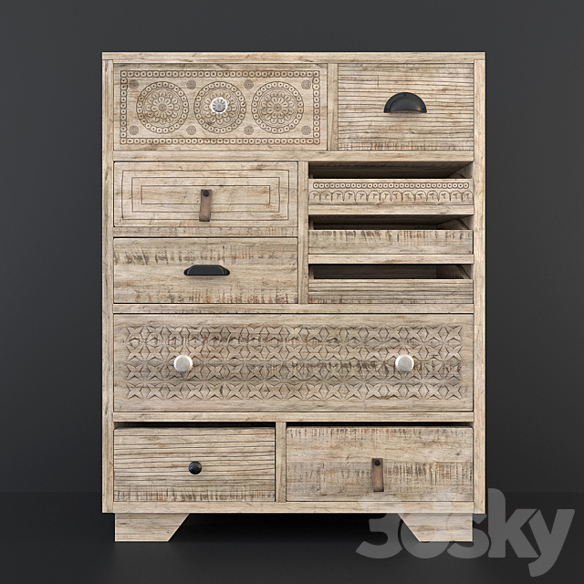 Kare series Puro cabinet 3DSMax File - thumbnail 1