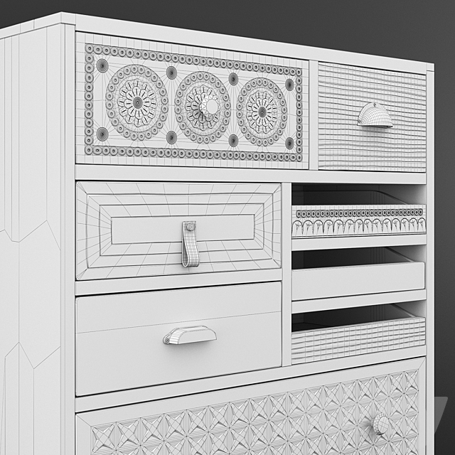 Kare series Puro cabinet 3DSMax File - thumbnail 3