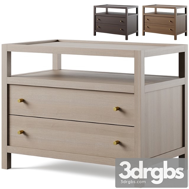 Keane charging nightstand by crate and barrel - thumbnail 1