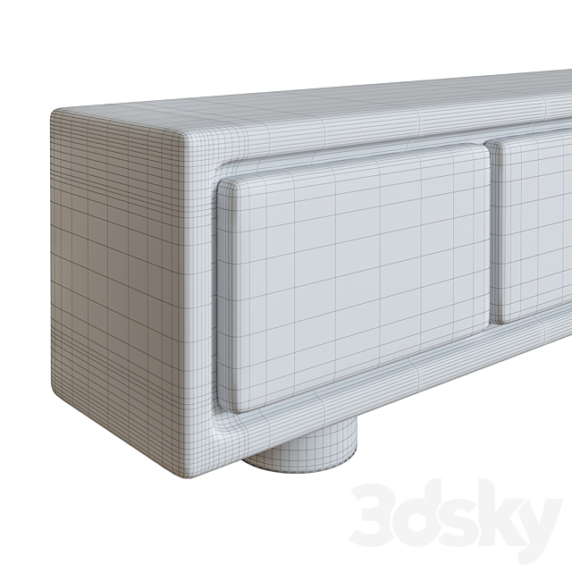 Kelly Wearstler_COLINA CREDENZA 3DS Max Model - thumbnail 3