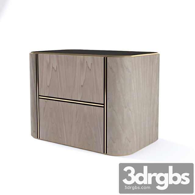 Kent bed side table frato 2 3dsmax Download - thumbnail 1