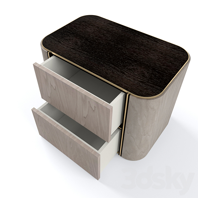 KENT BED SIDE TABLE FRATO 3DS Max Model - thumbnail 3