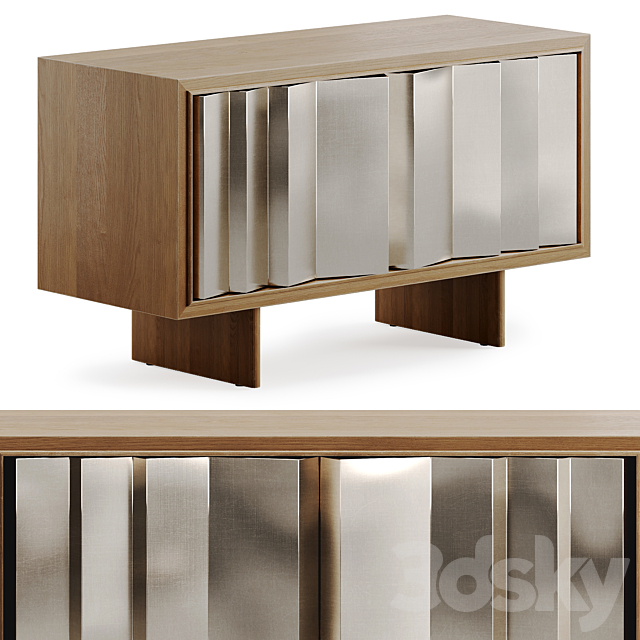 Kibo Media Credenza by CB2 3DSMax File - thumbnail 2