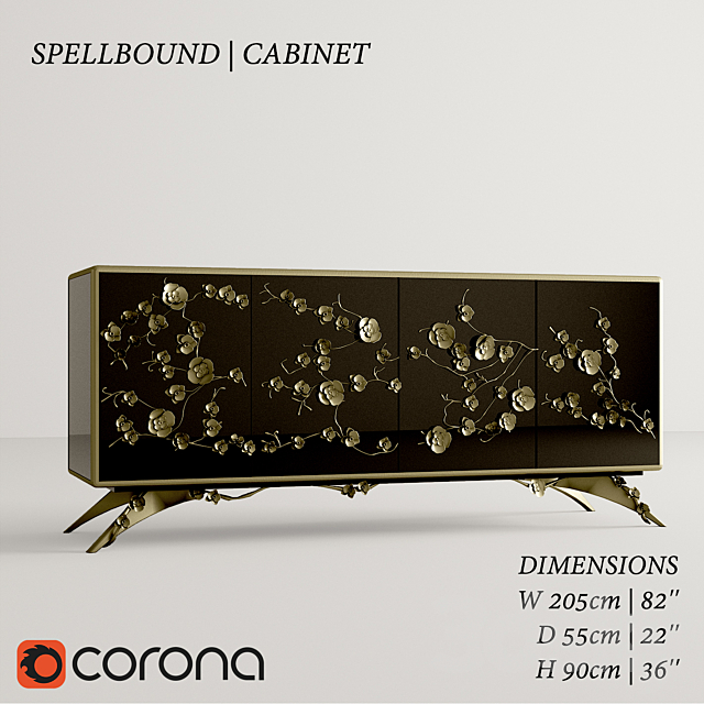 KOKET SPELLBOUND | CABINET 3DSMax File - thumbnail 1