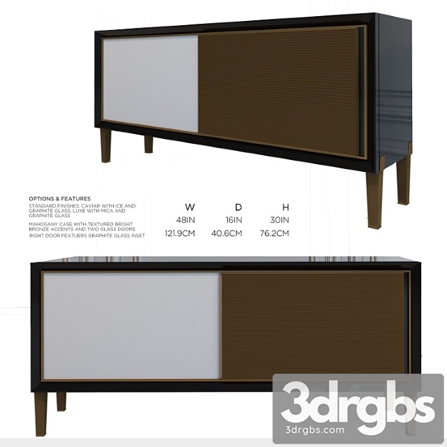 Komod Baker Janus Cabinet 3 3dsmax Download - thumbnail 1