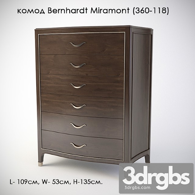 Komod Bernhardt Miramont 360 118 3dsmax Download - thumbnail 1