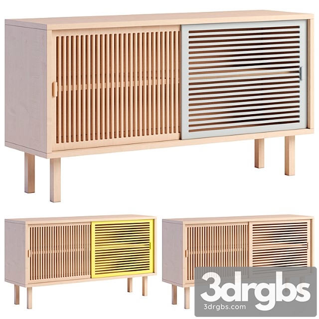 Kyoto Raw Sideboard 3dsmax Download - thumbnail 1