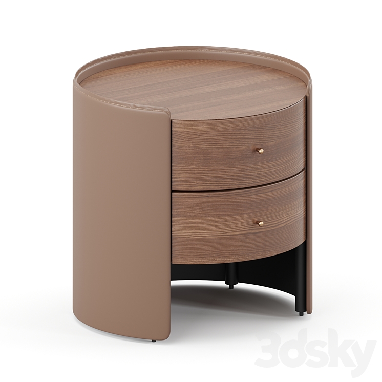 La Redoute Am.Pm Firmo Bedside Table 3DS Max Model - thumbnail 3