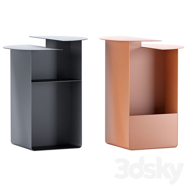 LA REDOUTE INTERIEURS Alessio Bedside table 3ds Max - thumbnail 1