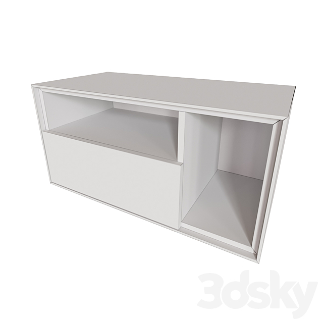 Lansot Idea Nightstand 3DS Max Model - thumbnail 6