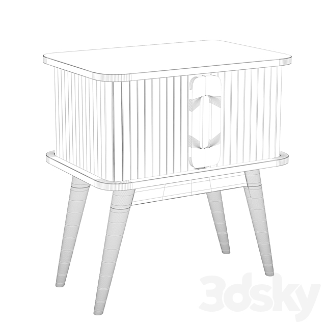 LaRedoute Table Wapong 3DS Max Model - thumbnail 3