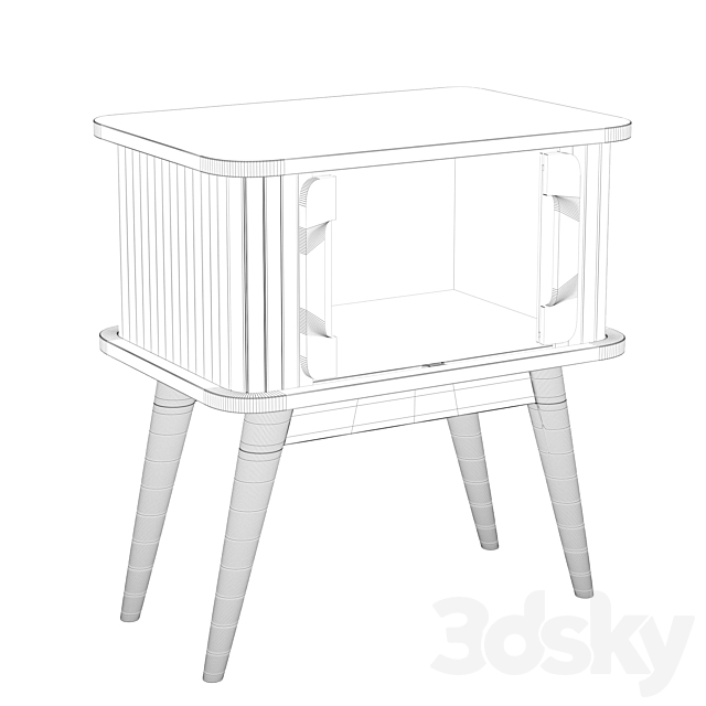 LaRedoute Table Wapong 3DS Max Model - thumbnail 4