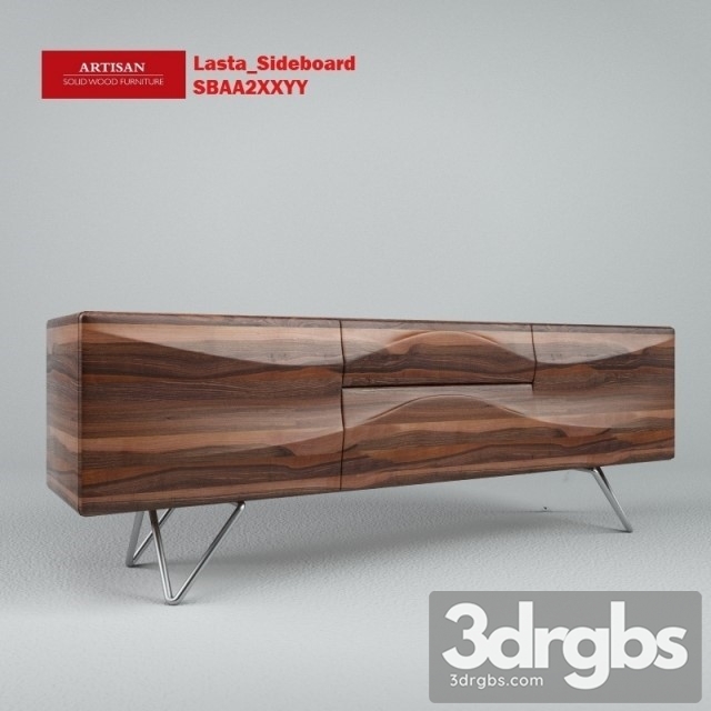 Lasta Sideboard 3dsmax Download - thumbnail 1