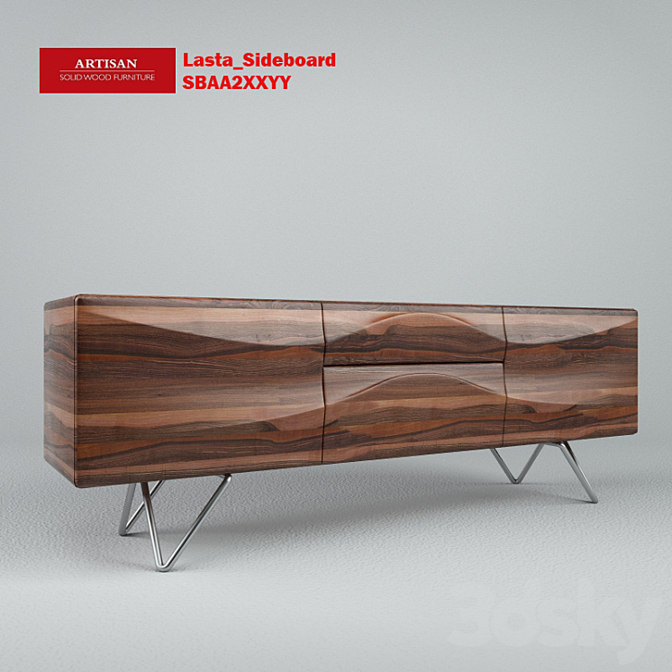 Lasta_Sideboard_SBAA2XXYY 3DS Max - thumbnail 1