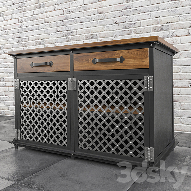 Lattice Work Ellis Console 3DSMax File - thumbnail 1