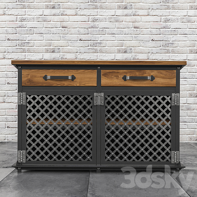 Lattice Work Ellis Console 3DSMax File - thumbnail 2