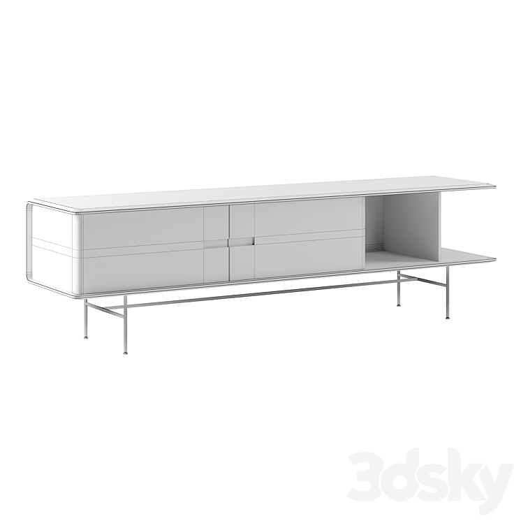 Leno sideboard by Artisan 3DS Max Model - thumbnail 2