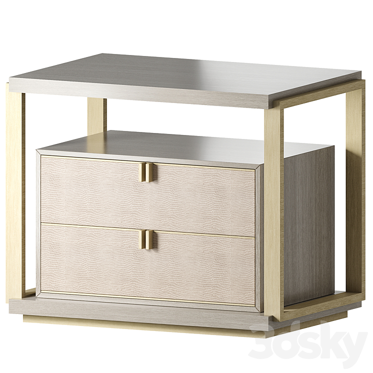 Lexton Bedside Table Frato 3DS Max Model - thumbnail 3