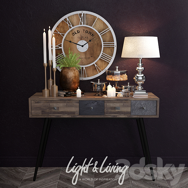 Light & Living Set 01 3DSMax File - thumbnail 1