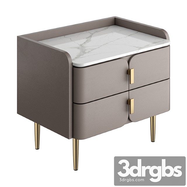 Light luxury bedside table_1 - thumbnail 1