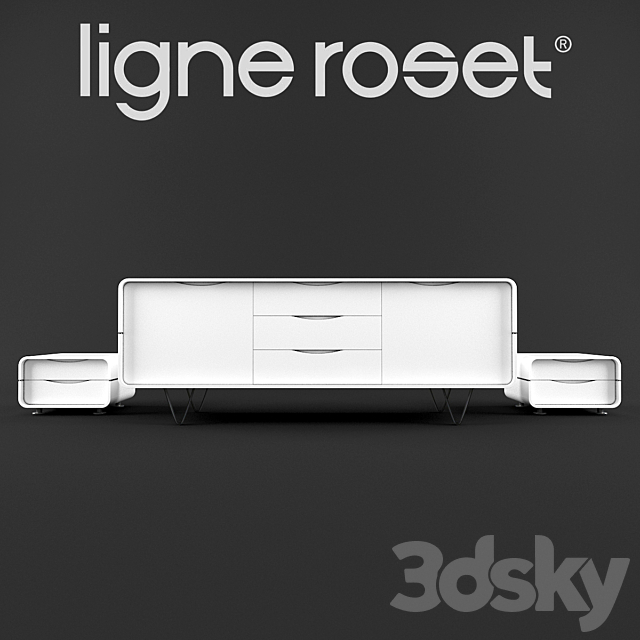 Ligne roset CEMIA 3DS Max Model - thumbnail 2